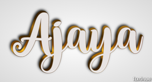 Ajaya Text Effect