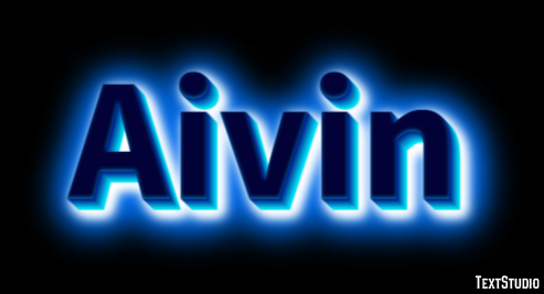 Aivin Tekst effect