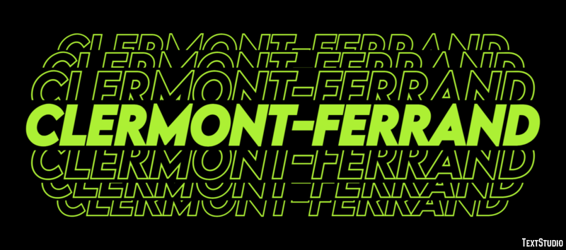 Clermont-Ferrand Efekt tekstowy