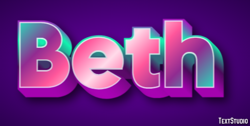 Beth Text Effect