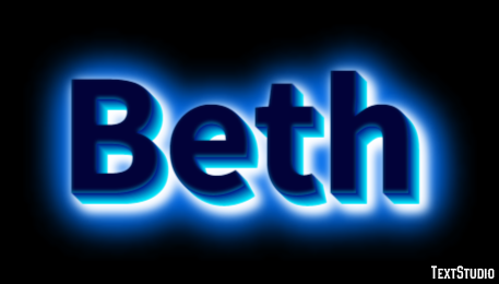 Beth テキスト効果