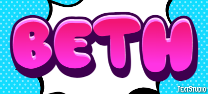 Beth Text Effect