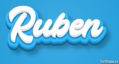 Ruben Text Effect