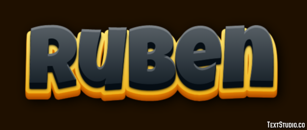 Ruben Text Effect