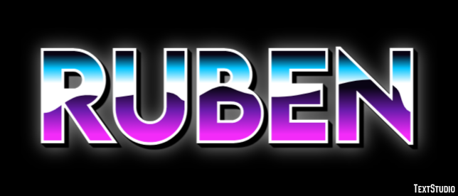 Ruben Tekst Effect