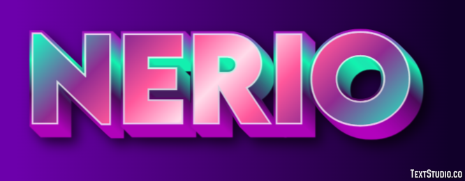 Nerio Effetto testo