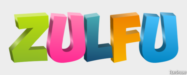 Zülfü Text Effect