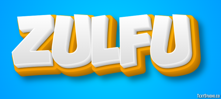 Zülfü Text Effect