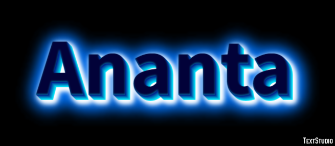 Ananta Efekt tekstowy