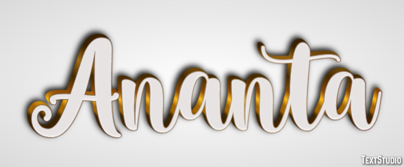 Ananta Effet de Texte