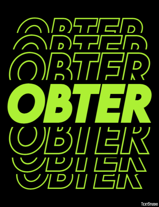 Obter Tekst effect