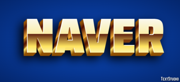 Naver Text effect