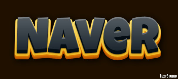Naver Text effect