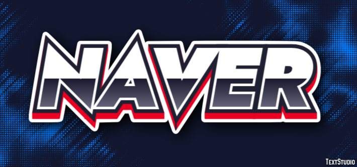Naver Text effect