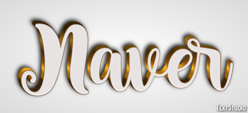 Naver Text effect