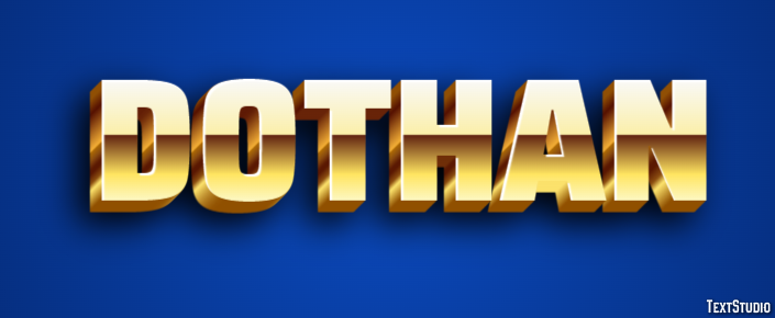 Dothan Efekt tekstowy