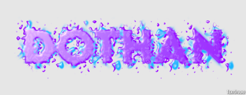 Dothan Tekst Effect