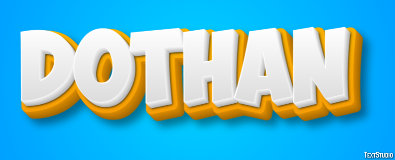 Dothan Efekt tekstowy