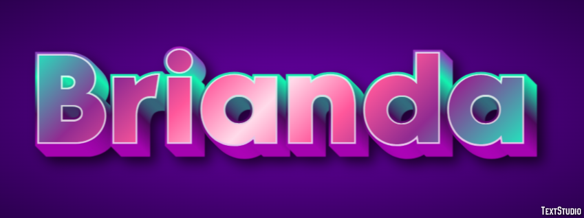 Brianda Text Effect