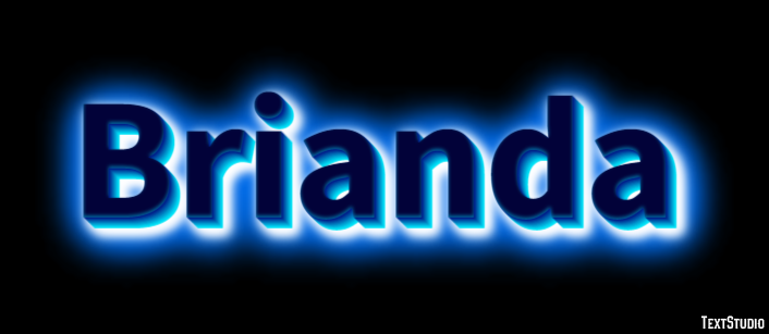 Brianda Text Effect