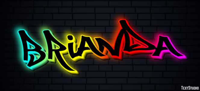 Brianda Text Effect