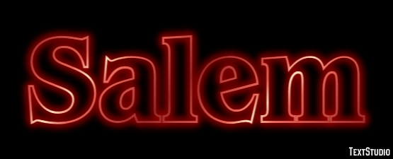 Salem Efekt tekstowy