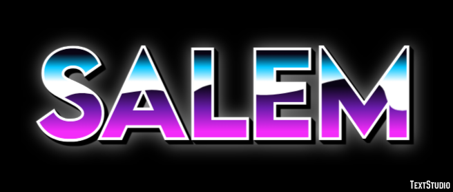 Salem テキスト効果