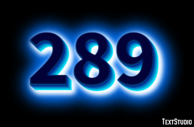 289 テキスト効果