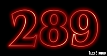 289 Text effect