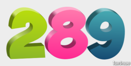 289 Text Effect