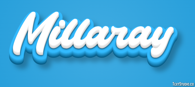 Millaray Efekt tekstowy