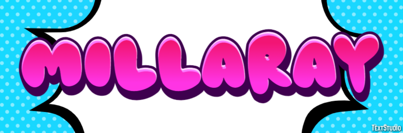 Millaray Efecto de Texto