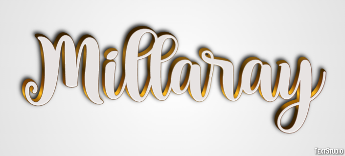 Millaray Efekt tekstowy