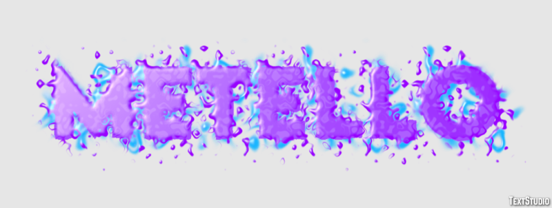 Metello Efecto de Texto