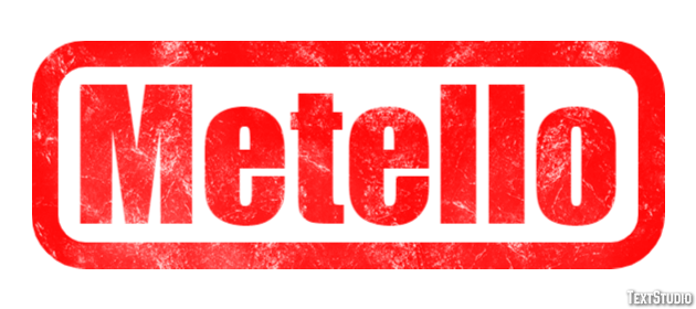 Metello Texteffekt