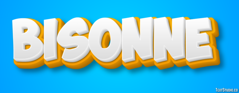 Bisonne Effet de Texte