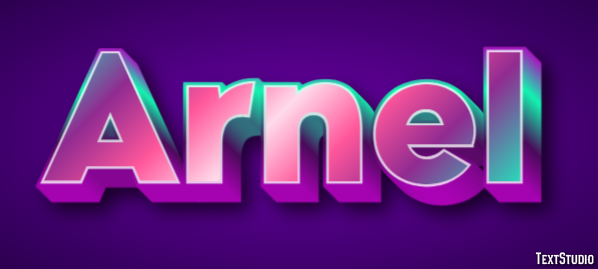 Arnel Эффект текста