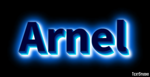 Arnel Texteffekt