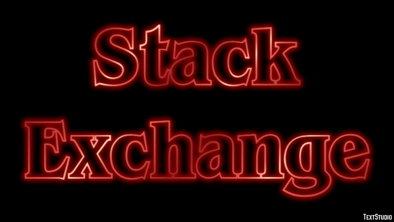 Stack Exchange Metin Efekti