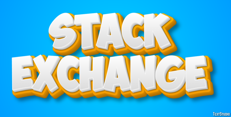 Stack Exchange Metin Efekti