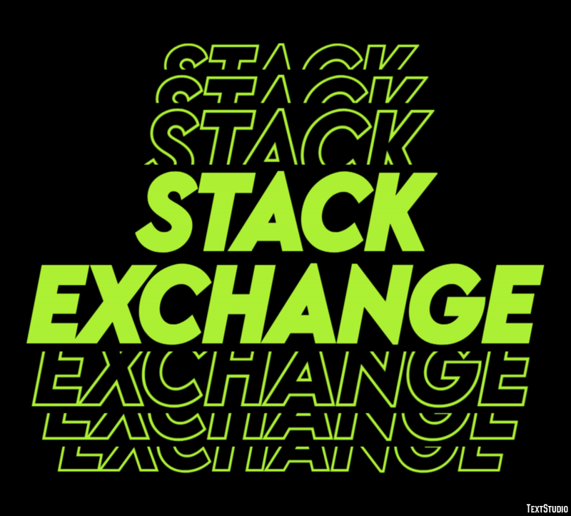 Stack Exchange Metin Efekti