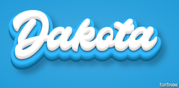 Dakota Efekt tekstowy