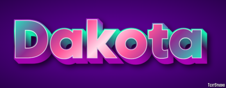 Dakota Efekt tekstowy