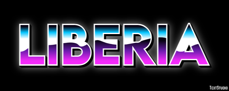 Liberia Text Effect