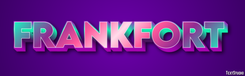 Frankfort Efekt tekstowy