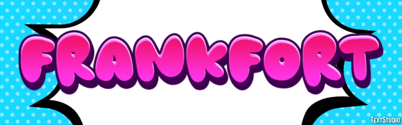 Frankfort Efekt tekstowy