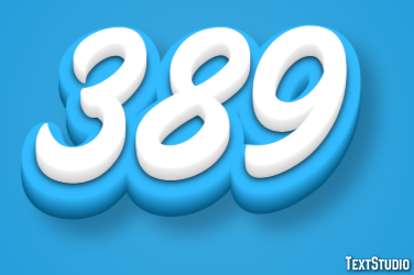 389 Text Effect