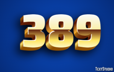 389 Text Effect