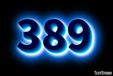 389 Text Effect