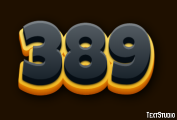 389 Text Effect